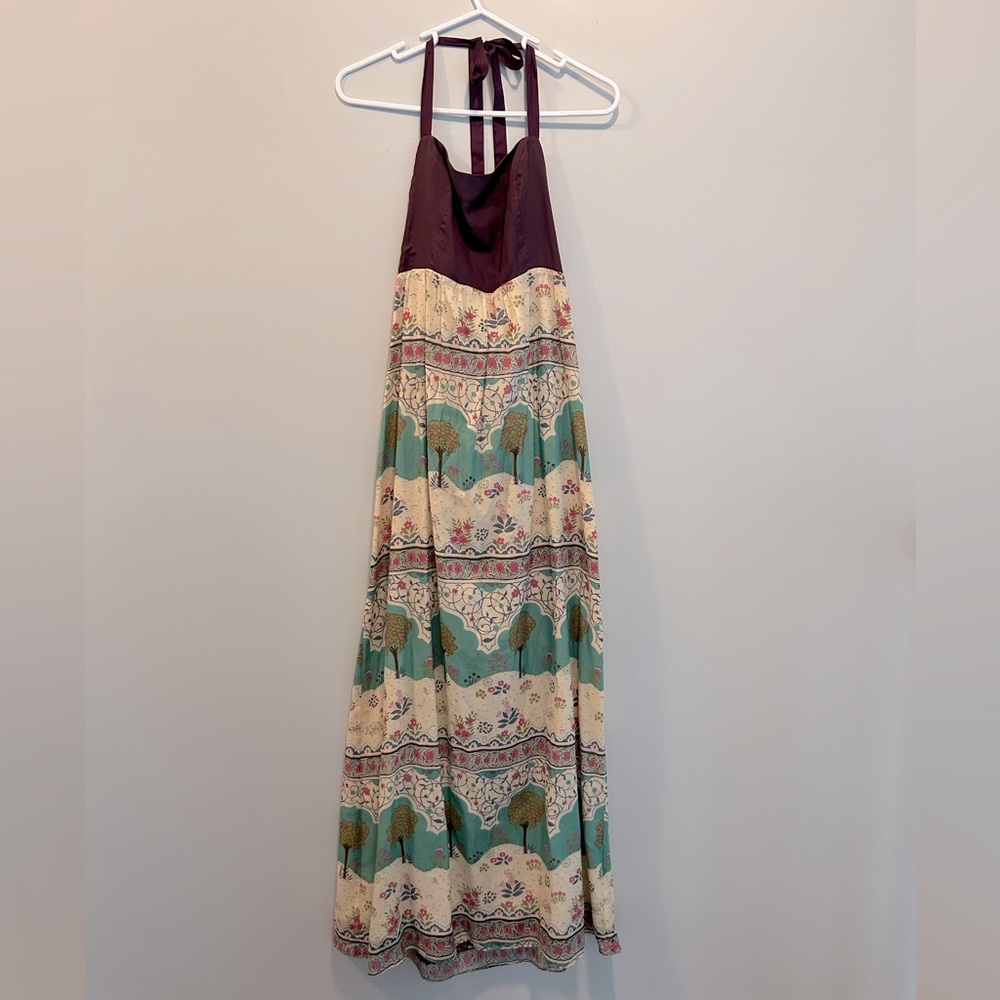 Maeve Boho Halter Dress